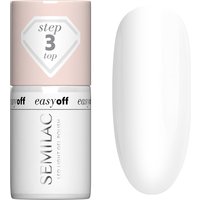Semilac Top Coat per Smalto per Unghie Easy Off