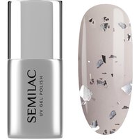 Semilac Top Coat per smalti ibridi No Wipe Frozen