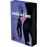 Veera Look At Me InfraRED Make Up Leggings anticellulite (colore nude), Taglia XXL Nero