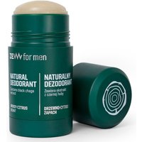 ZEW For Men Deodorante Naturale in Stick con Fungus Nero 85 g