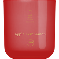 Aroma Home Candela Profumata Glossy Apple & Cinnamon 150 g