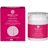 Basiclab Maschera lenitiva per viso, collo e décolleté