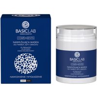 Basiclab Maschera idratante per viso, collo e décolleté