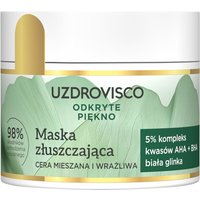 Uzdrovisco Bellezza Svelata Maschera esfoliante per pelle mista e sensibile