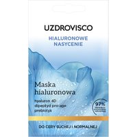 Uzdrovisco Maschera all'acido ialuronico Saturazione Ialuronica, 2x5ml
