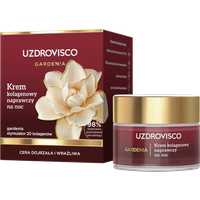 Uzdrovisco Gardenia Crema riparatrice al collagene notte 50ml