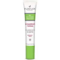 FLOSLEK PHARMA Gel per palpebre e contorno occhi con eufrasia e tè, 15 ml