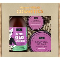 Laq Set Magnolia: Gel 500 ml + Crema per il corpo 200 ml + Mousse per il viso