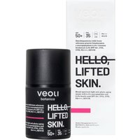 Veoli Botanica Hello, Lifted Skin Crema protettiva leggera ad ampio spettro contro l'invecchiamento cutaneo da fotoesposizione, SPF50+