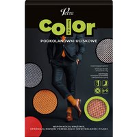 Veera Color Gambaletti compressivi uomo, Colore Arancione, Taglia 2/M