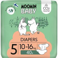 Moomin Baby 5 Maxi 10–16 Kg Pannolini Eco, 40 pezzi.