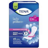 Tena Lady Protect+ Maxi Assorbenti, 6 pz