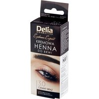 Delia Henna in Crema con Olio di Argan per Sopracciglia 3.0 Marrone Scuro 15 ml