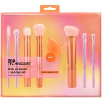 Real Techniques Level Up Brush + Sponge Kit Set Pennelli e Spugne per Trucco