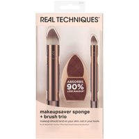 Real Techniques Set: Makeup Saver Sponge + Brush Trio