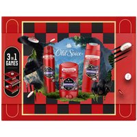 Old Spice set Night Panther: Deo stick 50 ml + Deo spray 150 ml + Gel doccia 250 ml + 3 Giochi