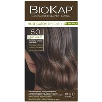 Biokap Nutricolor Delicato Rapid Tintura per capelli 5.0 Castano Chiaro Naturale 135 ml