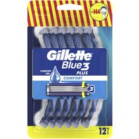 Gillette Blue3+ Rasoi usa e getta, 12 pz