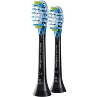 Philips Sonicare C3 Premium Plaque Defense HX9042/33 Testine Nere 2 pz