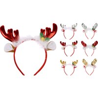 Koopman Fascia per Capelli - Corna di Renna, assortimento di 6 modelli