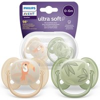 Avent Ciuccio Ultra Soft 0-6, neutro 2 pz