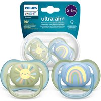 Avent Ciuccio Ultra Air 0-6 m, unisex 2 pz