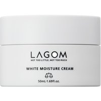 Lagom White Moisture Cream, Crema idratante e illuminante per pelle opaca e irregolare