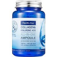 Farmstay Collagen Fiala con Acido Ialuronico 250 ml