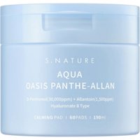S.Nature Aqua Oasis Panthe-Allan Calming Pad Dischetti Lenitivi per il Viso, 60 pezzi