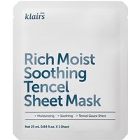 Dear Klairs Rich Moist Soothing Tencel Sheet Mask - Maschera Lenitiva in Tessuto 25 ml