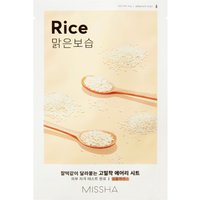 Missha Airy Fit Maschera in Foglio, Rice 19 g
