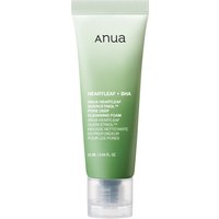 Anua Heartleaf Quercetinol Schiuma Detergente Profonda per Pori, Schiuma detergente con Houttuynia cordata e acido BHA