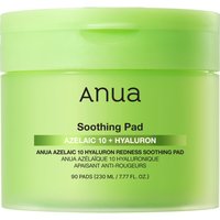 Anua Azelaic 10 Hyaluron Redness Soothing, Dischetti Tonificanti, 90 pezzi