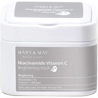 Mary & May Niacinamide Vitamin C Brightening Set di Maschere in Tessuto 30 pz