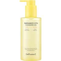 Cell Fusion C Radiance Vita Cleansing, Gel detergente per il viso con vitamina C + B3 ed ectoina