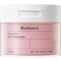 Biodance Collagen Gel Toner Pads, Dischetti Gelatinizzati al Collagene Idratanti per il Viso, 60 pezzi