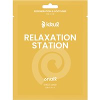 Kkul Relaxation Station Maschera in Tessuto alla Bava di Lumaca, Maschera Viso