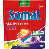 Somat All in One Lemon – Compresse per lavastoviglie 44 pz