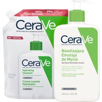 Cerave Set: Emulsione Idratante Detergente 473ml + Ricarica Emulsione Detergente 473ml