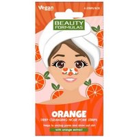 Beauty Formulas Strisce Purificanti per il Naso all’Arancia 6 pz