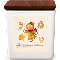 Aroma Home Simple Candela Profumata Biscotti Natalizi