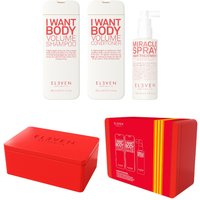 Eleven Australia Volume Holiday Trio Set: shampoo volumizzante + balsamo volumizzante + lacca per capelli