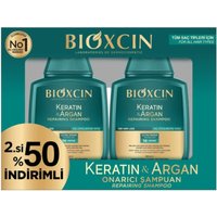 Bioxcin Keratin & Argan Shampoo idratante e rigenerante, Duopack