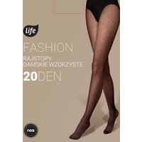 Life Collant Fashion motivo Pois 20 den, taglia 2 Nero