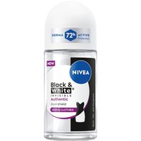 Nivea Deo Roll-on Black&White, Antitraspirante, Authentic