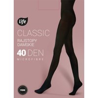 Life Collant Classic MF 40 den nero, taglia 2