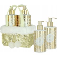 Vivian Gray Golden Glitters Cream Soap + Hand Lotion Set Regalo