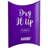 Anwen Turbante per Capelli Dry It Up Viola