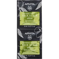 Apivita Express Beauty Peeling Esfoliante Profondo per Viso con Oliva 2 pz