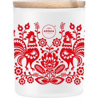 Aroma Home Amo la Polonia Candela profumata Fiore di Papavero 150 g